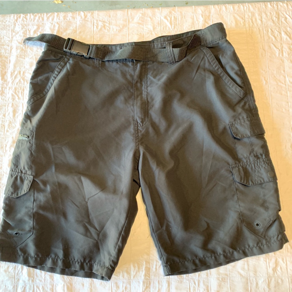 Denali Performance Shorts Men’s 38 Black Light Weight Buckle Cargo